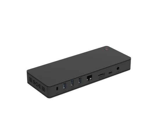 Dock per disco rigido USB-C certificato Intel, docking station per display Thunderbolt 3 4K con adattatore DP a HDMI